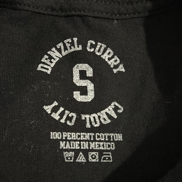 NWOT Denzel Curry "13" Playing Card Graphic Rapper Band Short Sleeve Tee Shirt - Picture 5 of 5